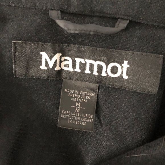 MARMOT windbreaker lined zippers men’s medium - Picture 8 of 10